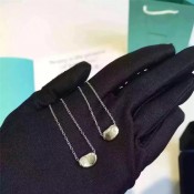 Tiffany Elsa Peretti Bean Pendant Necklace Sterling Silver Elegant Good Reviews 25340787