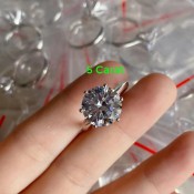 Tiffany Harmony Round Brilliant Engagement Ring in 925 Silver