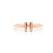 Tiffany T Wire Ring Phony Rose Gold Fine Jewelry Gift Lady UK For Sale GRP07781/GRP07780/GRP07762