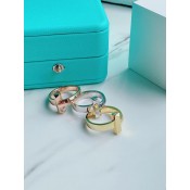 Tiffany T1 Ring Yellow Gold/Rose Gold/White Gold Width 4.5mm