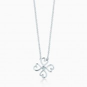 Premium replica Tiffany & Co. Paloma Picasso Loving Heart Pendant Sterling Silver Chain Necklace Couple Style 34506116/34506124