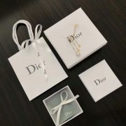 2018 Dior Perles De D??sir Ladies Yellow Gold Long Drop Single Detachable Earring in Three Pendants (Pearl +Star + Clover )E0863PDSFW_D301