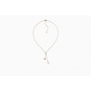2018 Hot Selling Dior Shiny-D White Cultured Pearl-CD Logo Pendant Ladies Yellow Gold Luxury Crystal Necklace N0858SYDCY_D301