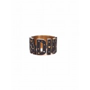 2019 Dior JAdior Limited Edition Black Logo Style Design Fashion Star Engraving Ladies Brass Ring 7597267_S
