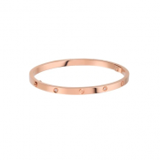 Copy Cartier Love Bracelet SM with 6 Diamonds Pink Gold B6047617 1:1 Version