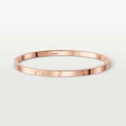 New Cartier Love Bracelet SM Pink Gold B6047317
