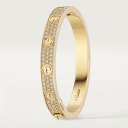 Cheap Cartier Love Bracelet Yellow Gold Diamonds N6035016