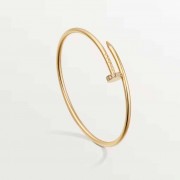 1:1 Replica Cartier Juste Un Clou SM Yellow Gold Bracelet with Diamonds B6066117