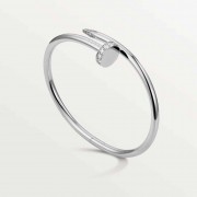 1:1 Replica Cartier Juste Un Clou SM White Gold Bracelet with Diamonds B6064817