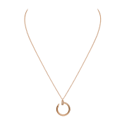 Cartier Juste Un Clou Necklace Pink Gold, Diamonds B7224513