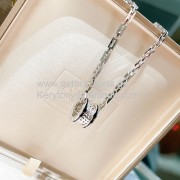 B.Zero1 Rock Necklace White Gold With Black Ceramic Copy