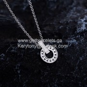 Necklace White Gold With Pave Diamonds Top Quality