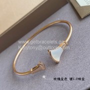 Divas Dream Bracelet Mother of Pearl with Diamonds Rose Gold 1:1