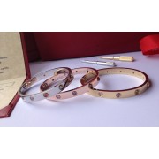 New Arrival Cartier Love Bracelet Yellow Gold Colorful Diamonds B6036417
