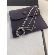 Cartier Love Necklace White Gold With 3 Diamonds