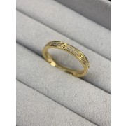 Cartier Love Ring Small Model Yellow Gold with Diamonds B4218000