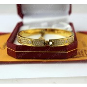 Cartier Love Bracelet Diamond-Paved Yellow Gold Diamonds N6035017
