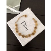 Christian Dior Amulettes Damour Round-Star Charm Female Vintage Brass Bracelet In UK Replica B0902AMUMT_D907