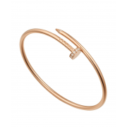 1:1 Replica Cartier Juste Un Clou SM Pink Gold Bracelet with Diamonds B6065817