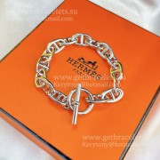 Hermes Chaine DAncre Bracelet Small in Sterling Sliver Women Singapore