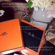 Top Hermes Chaine DAncre Earrings in Yellow Gold