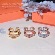 Hermes Collier de Chien Rings With Diamonds Yellow Gold/White Gold/Rose Gold Fine Jewellery England Sale