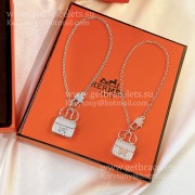Hermes Constance Amulette Bracelet Rose Gold With Diamonds Nice Price Jewellery