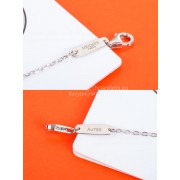 Hermes Finesse Bracelet in White Gold and Black Spinel Gemstones For Sale Online