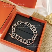 Hermes New Chaine DAncre Bracelet in Sterling Silver Nice Price