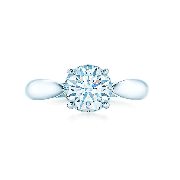Best Selling Tiffany Harmony Ring Round Crystal Engagement Women Meet Fashion GRP06731
