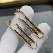 Messika Boucles d-oreilles Move 10th PM For Her Diamond Earrings Rose Gold/White Gold