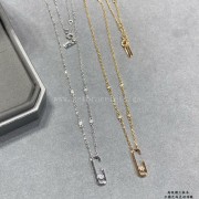 Messika Lucky Diamond Necklace White Gold/Rose Gold