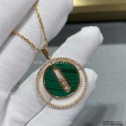 Messika Lucky Move MM Diamond Necklace Rose Gold