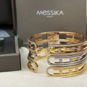 Messika Move 10th Bangle Yellow Gold/White Gold/Rose Gold For Her Diamonds Bracelet