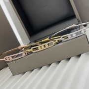 Messika Move Pave Thin Diamond Bracelet Yellow Gold/White Gold/Rose Gold