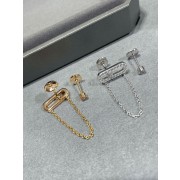 Messika Move Uno Chain and Stud earrings For Her Diamond Earrings White Gold/Rose Gold