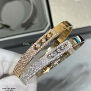 Messika Noa Pave Bangle Yellow Gold/White Gold/Rose Gold For Her Diamond Bracelet