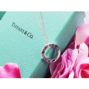 Superior Quality Tiffany 1837? Circle Pendant Single Loop Silver Gold Necklace For Ladies Online