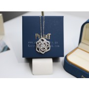Piaget Piaget Hollow Out Pendant White Gold With Pave Diamonds