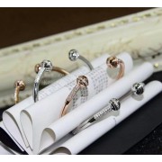 Piaget Possession Open Bangle Bracelet White Gold/Rose Gold with Diamonds