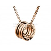 B.zero1 Rose Gold Pendant with Chain