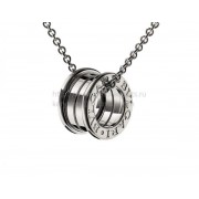 B.zero1 White Gold Pendant with Chain