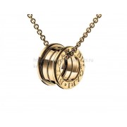 B.zero1 Yellow Gold Pendant with Chain