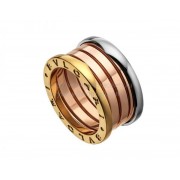 B.zero1 4-Band Ring in Rose White and Yellow Gold