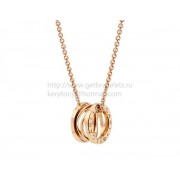 B.zero1 Design Legend Necklace in Rose Gold