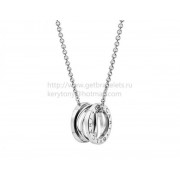B.zero1 Design Legend Necklace in White Gold