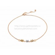 B.zero1 Necklace in Pink Yellow and White Gold