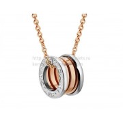 B.zero1 Pendant in Rose and White Gold