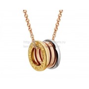 B.zero1 Pendant in Rose White and Yellow Gold