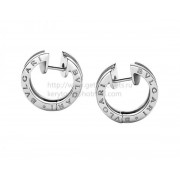 B.zero1 Small White Gold Earrings